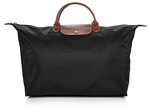 longchamp le pliage nylon weekender