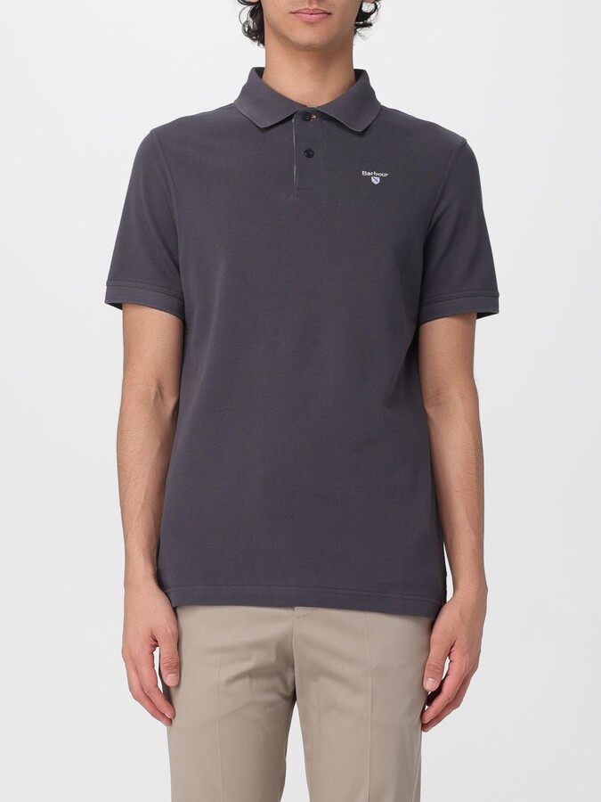 Barbour Polo Shirt Men color Blue