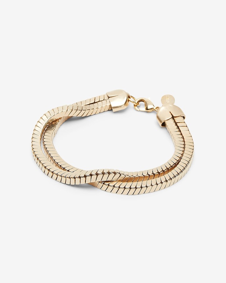 Express Twisted Chain Bracelet ShopStyle Accessories