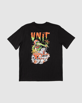 Unit Boy's Black T-Shirts - Muncha Tee - Teens - Size One Size, 16 at The Iconic