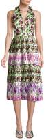 Thumbnail for your product : DELFI Collective Jules Halter Tiered Midi Dress