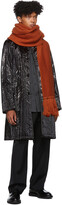 Thumbnail for your product : Dries Van Noten Black Coated Satin Coat