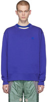 Thumbnail for your product : Acne Studios Blue Fairview Patch Sweatshirt