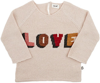 Oeuf Love" Alpaca Sweater