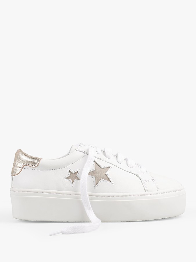 hush skye hi top trainers