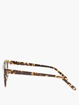 Thumbnail for your product : Garrett Leight Glyndon Square Acetate Glasses - Brown Multi