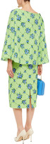 Thumbnail for your product : Emilia Wickstead Ivey Fil Coupé Floral-print Cotton-blend Midi Dress