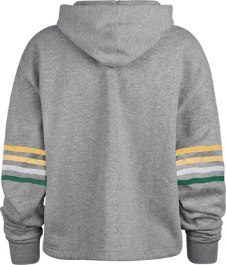 Green Bay Packers 47 Brand Gray Pullover Hoodie NFL Sweatshirt