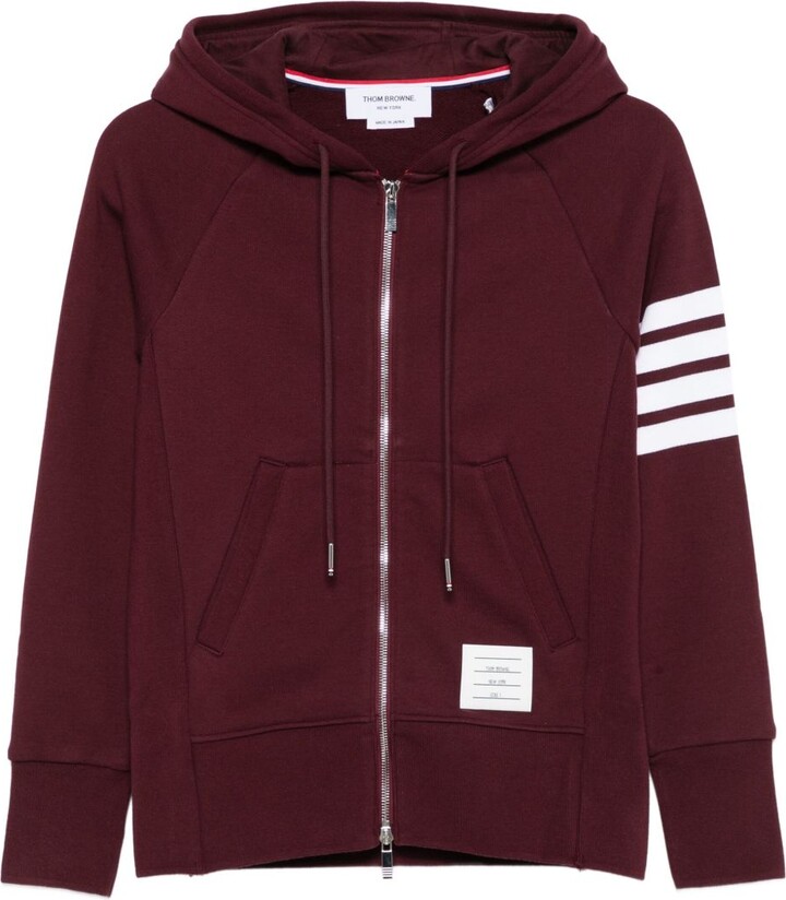 Thom Browne Zip-Up Hoodie