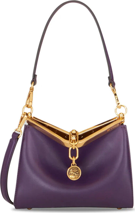 Etro Vela leather shoulder bag