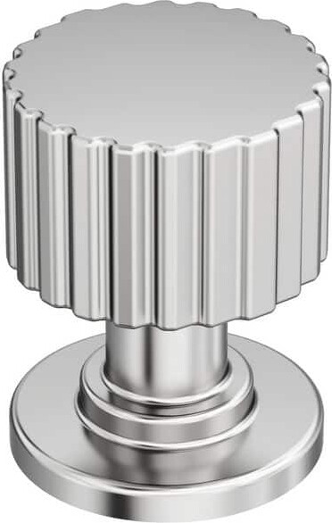 Amerock Ballard 1 in. (25mm) Diameter Polished Chrome Classic Round Cabinet Knob