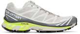 Thumbnail for your product : Salomon Taupe & Grey XT-6 Advanced Sneakers