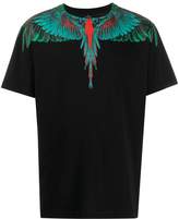 Marcelo Burlon County of Milan patch wings T-shirt - ShopStyle