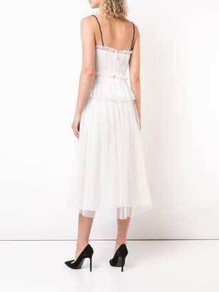 Jason Wu Collection ruched cocktail dress