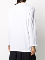 Thumbnail for your product : Comme des Garçons Comme des Garçons long-sleeved crew-neck T-shirt