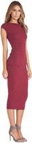 Thumbnail for your product : James Perse Sleeveless Tucked Dress