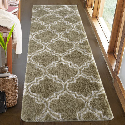 Jerlean Area Rug with Non-Slip Backing