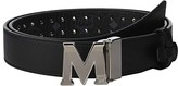 Thumbnail for your product : MCM Collection Reversible Belt (Black) Men's Belts