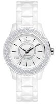 Thumbnail for your product : Christian Dior VIII Diamond & White Ceramic Bracelet Watch