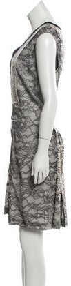 J. Mendel Silk Knee-Length Dress