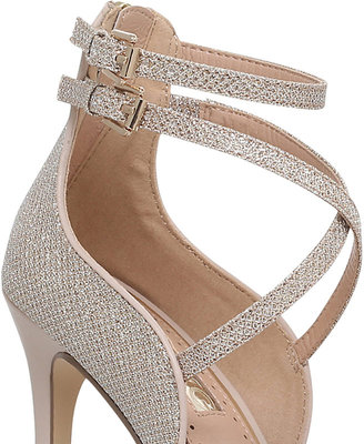 Miss KG Faleece embellished heeled sandals