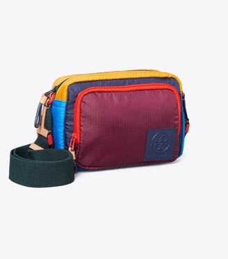 Tory Burch Ripstop Nylon Color-Block Cross-Body - ShopStyle Shoulder Bags