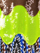 Thumbnail for your product : Emilio Pucci wave colour blocked dress