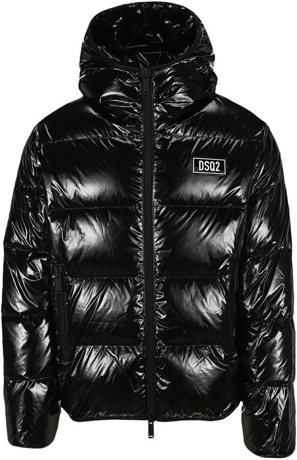 DSQUARED2 High-shine Padded Jacket - ShopStyle Outerwear