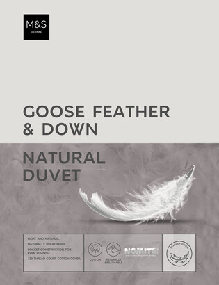 marks and spencer goose feather duvet
