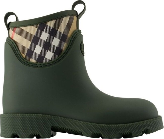 Burberry Marsh Stamp Low Ankle Boots