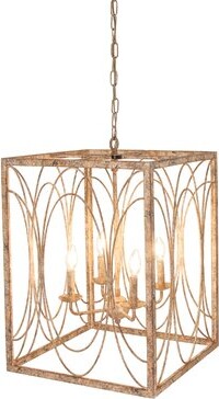 Kelly Clarkson Home Euphony Candle Style Square / Rectangle Chandelier