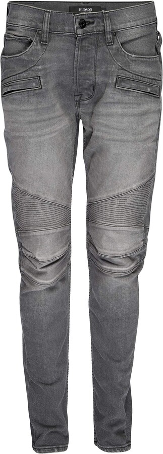 black hudson biker jeans