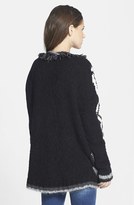 Thumbnail for your product : Velvet by Graham & Spencer Chevron Cardigan Sweater