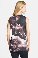 Thumbnail for your product : Vince Camuto 'Clouds' Print Shell (Regular & Petite)