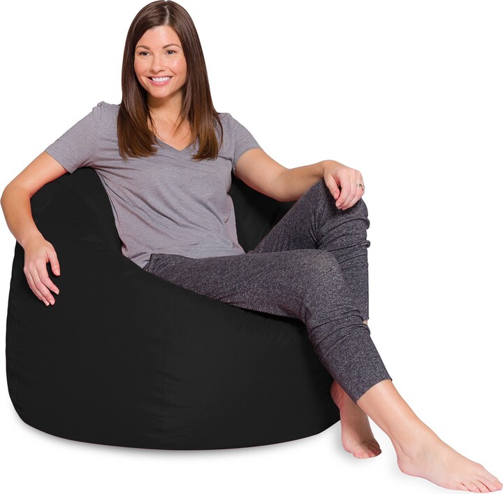 Posh Creations Big Comfy Bean Bag Chair Posh Large Beanbag Chairs with