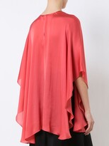 Thumbnail for your product : Voz Chiffon Capelet blouse