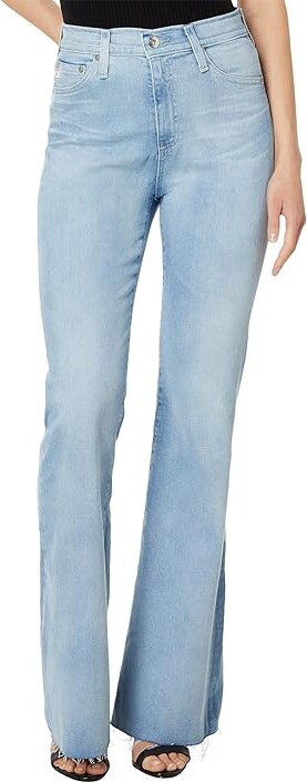 AG Jeans Madi Super High Rise Flare Jean in 24 Years Looking Glass Women's Jeans 24 Years Looking Glass : 30 Cotton/Denim/Spandex