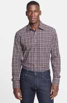 Thumbnail for your product : Canali Regular Fit Plaid Sport Shirt