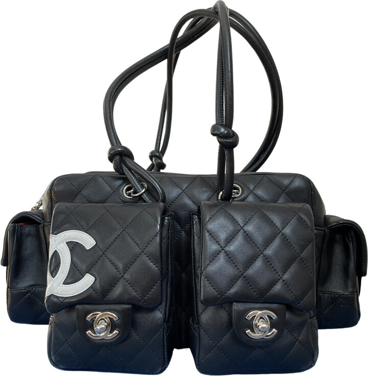 Cambon Reporter leather handbag