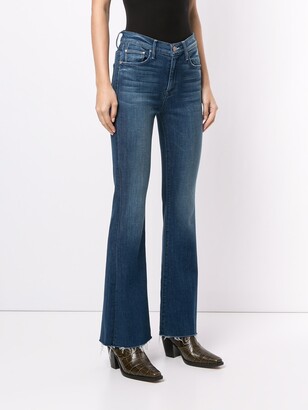 Mother The Weekender frayed jeans