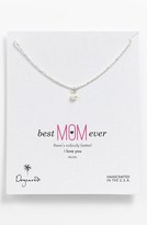 Thumbnail for your product : Dogeared 'Best Mom Ever' Boxed Potato Pearl Pendant Necklace
