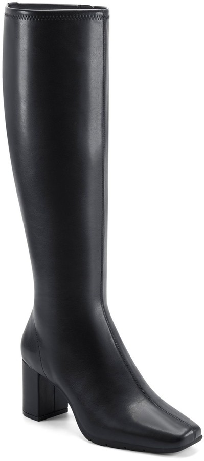 aerosoles square toe boots