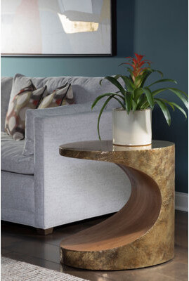 Artistica Home Signature Designs Thornton Oval Side Table