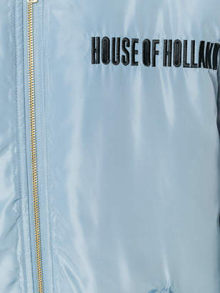 House of Holland logo bomber jacket