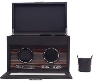 Wolf Roadster Double Watch Winder with Storage