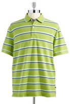 Thumbnail for your product : Black Brown 1826 Striped Short Sleeved Polo