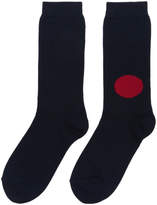 Thumbnail for your product : Blue Blue Japan Navy Japanese Flag Socks