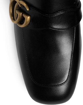 Gucci Double G Leather Loafers