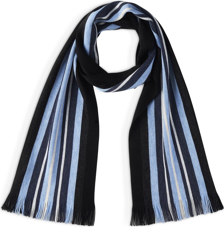 white scarves for men