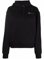 Thumbnail for your product : McQ Logo-Print Pullover Hoodie